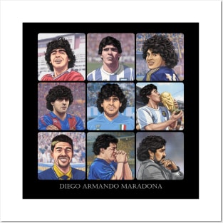 Diego Maradona Forever Posters and Art